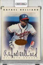 1996 Leaf Signature Series Rafael Belliard Autographs