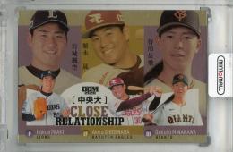 2026 BBM ルーキーエディション 岩城颯空/繁永晟/皆川岳飛 CLOSE RELATIONSHIP 金紙版【151/200】 埼玉西武ライオンズ/東北楽天ゴールデンイーグルス/読売ジャイアンツ