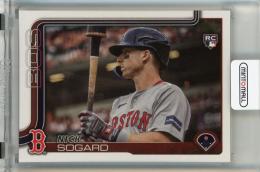 2025 Topps Series 1 Nick Sogard Golden Mirror Image Variations RC #94《初期傷あり》