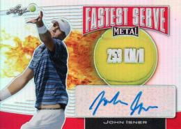 2016 LEAF Metal  John Isner Autograph 3/3