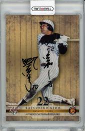 【裏面微スレあり】2011 BBM 阪神タイガース 木戸克彦 直筆サインカード【34/60】