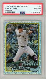 2024 TOPPS SILVER PACK	Paul Skenes	RC	【PSA8】