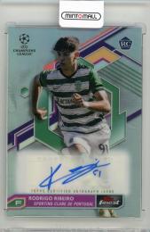 2022-23 TOPPS Finest UEFA Club Competitions Rodrigo Ribeiro Autographs #ARR Sporting Clube De Portugal