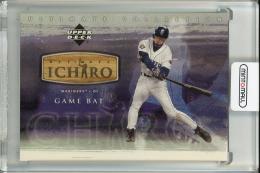 2001 Upeer Deck Ultimate Collection Ichiro Rookie Game Bat Seattle Mariners(やや裏面難あり)