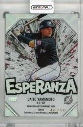 BBM 千葉ロッテマリーンズ 2024 山本大斗 Esperanza【48/50】