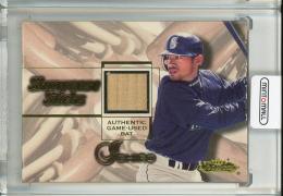 2001 Fleer Showcase Ichiro Showcase Sticks Game-Used Bat Seattle Mariners