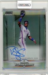 2025 TOPPS Stadium Club Chrome Darryl Strawberry Autographs #SCCADS New York Mets
