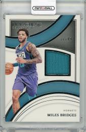 【裏面上側若干難あり】2021-22 PANINI Immaculate Collection Miles Bridges Game Worn Material 【77/99】