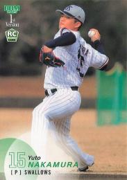 2025 BBM 1stバージョン #131 中村優斗(ヤクルト) レギュラーカード RC