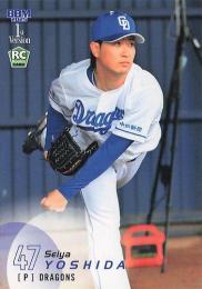2025 BBM 1stバージョン #158 吉田聖弥(中日) レギュラーカード RC