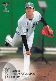 2025 BBM 1stバージョン #220 石川柊太(ロッテ) レギュラーカード