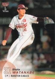 2025 BBM 1stバージョン #250 渡辺翔太(楽天) レギュラーカード