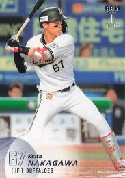 2025 BBM 1stバージョン #289 中川圭太(オリックス) レギュラーカード