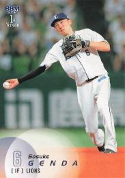 2025 BBM 1stバージョン #310 源田壮亮(西武) レギュラーカード