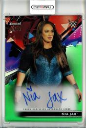 2021 Topps Finest WWE  Nia Jax Roster Autographs 46/99