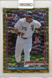 2026 TOPPS Frank Thomas 1991 Topps Gold Crackle Foil #T9131【10/50】 Chicago White Sox