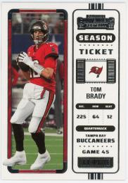 2022 Panini Contenders #93 Tom Brady