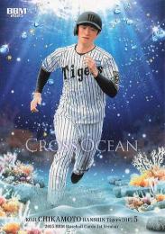 2025 BBM 1stバージョン #CO06 近本光司(阪神) CROSS OCEAN レギュラーカード