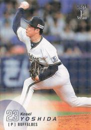 2025 BBM 1stバージョン #278 吉田輝星(オリックス) キラカード版レギュラーカード