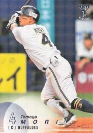 2025 BBM 1stバージョン #283 森友哉(オリックス) キラカード版レギュラーカード