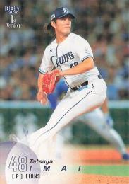 2025 BBM 1stバージョン #305 今井達也(西武) キラカード版レギュラーカード