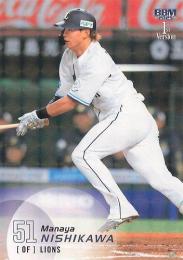 2025 BBM 1stバージョン #316 西川愛也(西武) キラカード版レギュラーカード