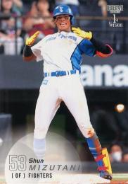 2025 BBM 1stバージョン #208 水谷瞬(日本ハム) シークレット版レギュラーカード