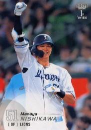 2025 BBM 1stバージョン #316 西川愛也(西武) シークレット版レギュラーカード