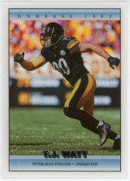 2022 Clearly Donruss Clearly Retro '92 #20 T.J. Watt