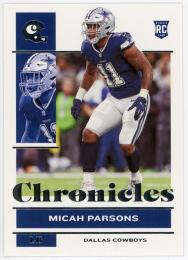 2021 Panini Chronicles #28 Micah Parsons RC