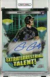 2023 Topps Cosmic Chrome Brett Baty Extraterrestrial Talent Autographs RC #ETABB