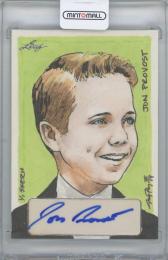 2014 LEAF Pop Century Masterworks Hand Drawn & Autogrphsed / JON PROVOST (Sketched By JAY PANGAN) 【1/1】