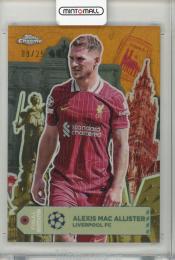 2025 TOPPS  Alexis Mac Allister 【09/25】 Liverpool Football Club