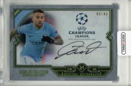 2017-18 Topps Museum Collection UEFA Champions League Nicolas Otamendi Archival Autographs Gold #AANO【49/49】