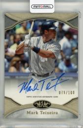 2020 Topps Tier One Mark Teixeira Prime Performers Autographs #PPAMTE【079/100】