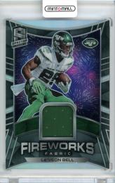 2020 PANINI Spectra Football Le'Veon Bell Fireworks Fabric Relic 99枚限定 /29