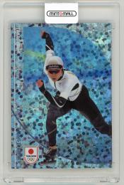 2024 EPOCH TEAM JAPAN OFFICIAL TRADING CARDS WINTER OLYMPIANS 高木美帆 REGULAR PARALLEL ホログラム版C【30/30 ラストナンバーカード】 スケート/スピードスケート