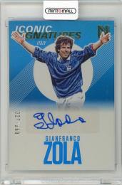 2017 Panini Nobility Gianfranco Zola Iconic Signature【27/300】 Italy