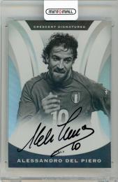 2017 Panini Nobility Alessandro Del Piero Crescent Signature(ON CARD)【CS-ADP】 Italy