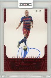 2015-16 Panini Flawless Javier Mascherano Pitch Perfect Signature Ruby Parallel(ON CARD)【10/15】 FC Barcelona