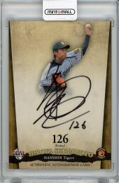 2013 BBM 阪神タイガース 島本浩也 直筆サインカード【46/60】