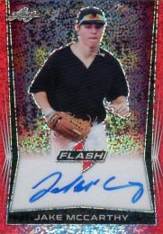 2018 Leaf Flash  Jake Mccarthy Autographs 2/5
