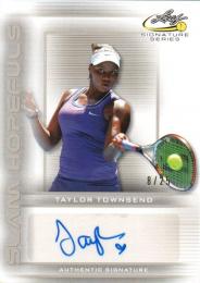 2017 LEAF Signature Series  Taylor Townsend Autograph 8/25