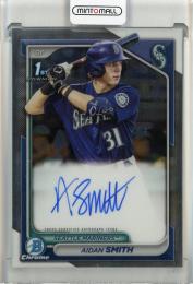 2024 Bowman Aidan Smith Chrome Prospect Autograph Seattle Mariners