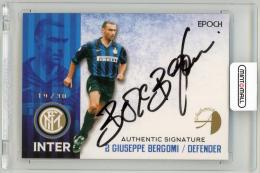2016-17 EPOCH FC Internazionale Milano Stars & Legends Giuseppe Bergomi Authentic Signature Black Parallel【19/30】