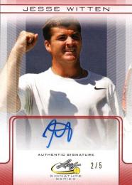 2017 LEAF Signature Series  Jesse Witten Autograph 2/5
