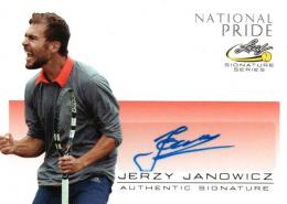 2017 LEAF Signature Series  Jerzy Janowicz Autograph