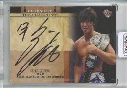 2011 BBM Legend of The Champions 飯伏幸太 直筆サインカード【22/98】