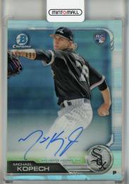 2019 Bowman Chrome Michael Kopech Rookie Autographs Refractors #CRAMK【332/499】 Chicago White Sox