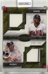 2025 Topps Tier One Torii Hunter/Kirby Puckett Dual Player Relics #DPRHP【098/199】 Minnesota Twins